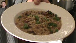 Bacon Porcini Mushroom Risotto [upl. by Woodley973]