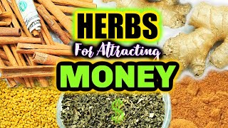 🧿 HERBS FOR ATTRACTING MONEY 🌿 Manifest amp Increase Abundance Prosperity Cash Wealth Etc 🧿 [upl. by Naam]