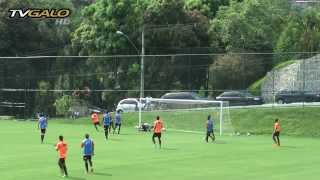 26012014 Atlético vence o Democrata de Sete Lagoas em jogotreino [upl. by Esorlatsyrc]