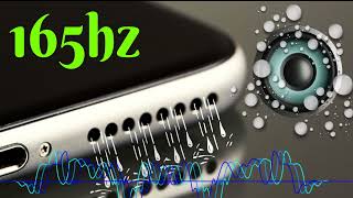 Remove Water From Speaker With Sound 165hz💧💦 Raise Phone Volume🔊🔕 [upl. by Ellerehs]