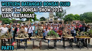 P32nd WESTERN BATANGAS BONSAI CLUB WBBC BONSAI SHOW 2024LIAN BATANGAS [upl. by Adni]