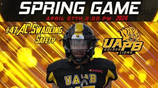 UAPB 2024 Black and Gold Spring Game [upl. by Jun211]