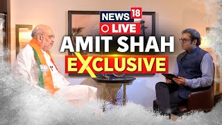 Amit Shah Exclusive LIVE  HM Amit Shah Speaks On CAA Sandeshkhali  AmitShahToAmish  N18L [upl. by Laveen]