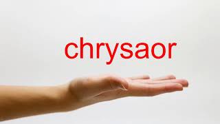 How to Pronounce chrysaor  American English [upl. by Palecek]