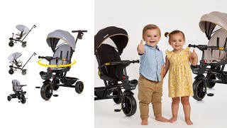 Triciclo evolutivo per bambini fino a 6 anni  25 kg [upl. by Anitreb]