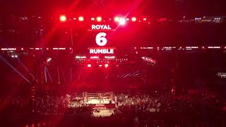 Shelton Benjamin makes his entrance at 2019 Men’s Royal Rumble [upl. by Edmon]