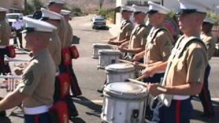 US Marine Corps Marching Band 29 Palms Marine Corps Air Ground Combat Center [upl. by Adalai]