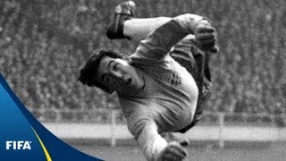 Gordon Banks on save vs Pele  1970 FIFA World Cup [upl. by Emoraj]