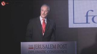 JPost Diplomatic Conference 2016  Mike Evans [upl. by Schinica]