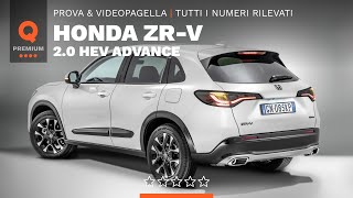 HONDA ZRV 2024  PRO e CONTRO CONSUMI REALI dalla prova STRUMENTALE [upl. by Ness]