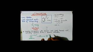 EPHEDRINE Structure Elucidation Synthesis and Stereochemistry [upl. by Schargel862]