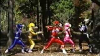 Go Go Power Rangers Music Video 1 [upl. by Emogene]