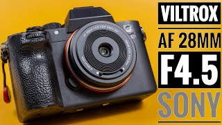 Viltrox AF 28mm f45 FE  Sony E Mount [upl. by Aerdnuahs]