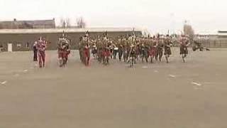 Army School of Bagpipe Music and Highland Drumming 1 [upl. by Ihcelek]