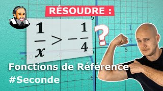 Fonction INVERSE  Résoudre des INÉQUATIONS  Exercice Corrigé  Seconde [upl. by Moreta]