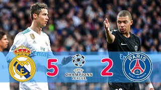 Real Madrid vs Paris Saint Germain 52 All Goals HD [upl. by Stanleigh]