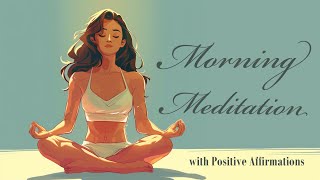 Morning Meditation with Positive Affirmations to Start Your Day [upl. by Blondelle]