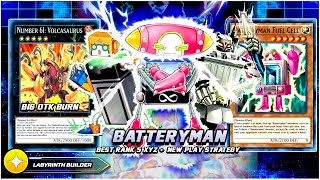 NEW PLAY STRATEGY BATTERYMAN OTK  BEST RANK 5 MATERIAL YuGiOh Duel Links [upl. by Bautram499]