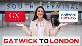 How to get from Gatwick Airport to London  ways to AVOID [upl. by Htidirrem446]