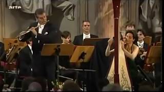 Mozart Flute and Harp Concerto K 299 C major Boucly Moretti [upl. by Batsheva]