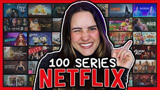 100 series recomendadas para ver ORIGINALES DE NETFLIX 📺 Maratón [upl. by Floria]