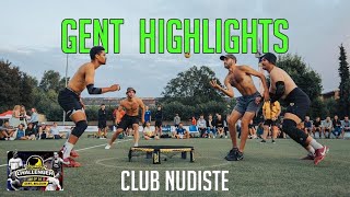 Gent Highlights  First European SpikeballRoundnet Tournament [upl. by Elsa]