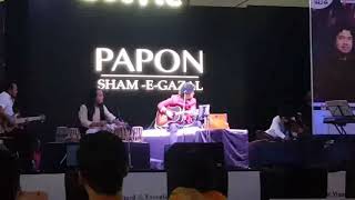 Papon at ShamAeGazal kal chaudhvin ki raat thi Papons Epic Singing [upl. by Blatman]