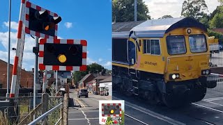 Narborough Level Crossing Leicestershire [upl. by Blancha]