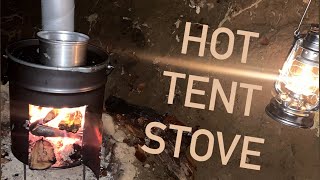 Easy diy hot tent stove [upl. by Nahsor]