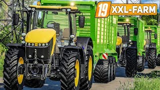 LS19 XXL Farm 72 Die MaisABFAHRER rollen zum Feld  LANDWIRTSCHAFTS SIMULATOR 19 [upl. by Jahdal]