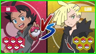 Pokemon Battle Pedia Goh Vs Gladion [upl. by Cynthea575]