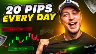 20 PIPS per DAY with Supply amp Demand Scalping 15 Minute Strategy [upl. by Klotz]