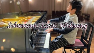 SchumannLiszt quotWidmungquot quotLiebesliedquot  Steinway Grand Piano Performance by a 10yearold [upl. by Enialahs]