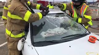 Circleville Fire and Police Perform Car Checks and Extrication Officer Morningstar and K9 Harry [upl. by Sixela]