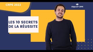 CRPE 2022  Les 10 secrets de la réussite [upl. by Gustafsson]