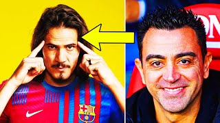 BOOM CAVANI SIGNS FOR BARCELONA Xavis first transfer Barca will burst into the transfer window [upl. by Suhcnip]