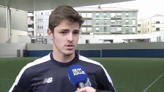 Formação Sub17  João Lameira e Fábio Borges antevisão FC PortoSC Braga CN Jun B 260216 [upl. by Mcnully]