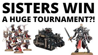 Adepta Sororitas just Won a HUGE Tournament  Three Strong Sisters of Battle Army Lists [upl. by Helsell]