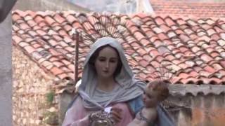 Processione Madonna delle Grazie 2016 Militello Rosmarino ME [upl. by Calli]