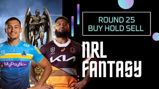 NRL Fantasy Round 25 Best Trades Buys and Captains [upl. by Harwilll88]