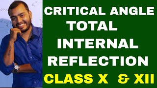 Critical Angle amp Total Internal reflection  Prism ray diagram  Class X ICSE [upl. by Tandi951]