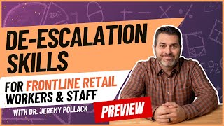 Deescalation Training for Retail Workers  Online Course Preview  Dr Pollack [upl. by Magdalena]