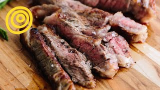 How to Cook Perfect Steak without a Grill [upl. by Angeli]