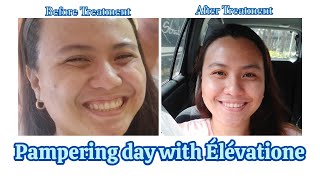 INSTANT RESULT WITH ÉLÉVATIONE TREATMENTPAMPERING DAY ÉLÉVATIONE TIME STOPS REVIEW ÉLÉVATIONE  PH [upl. by Bahner]