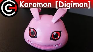 3D Printed Koromon Digimon  3DPrintmas Day 13 [upl. by Bryna]