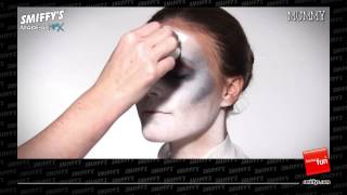 Mummy Face Painting Makeup Tutorial [upl. by Som]