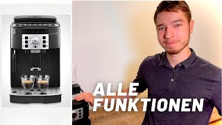 Alle Funktionen der DeLonghi Magnifica S [upl. by Ohcamac]