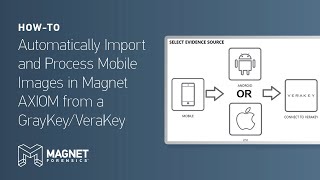 Automatically Import and Process Mobile Images in Magnet AXIOM from a GrayKeyVeraKey [upl. by Kapoor]