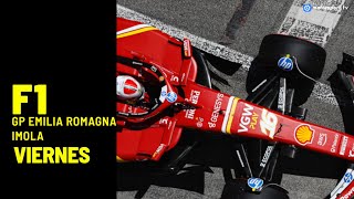 RESUMEN PRÁCTICAS GP EMILIA ROMAGNA EN IMOLA F1 2024 [upl. by Ullman354]