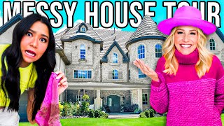 Unbelievable MESS Our MEGAFAMiLY CASTLE HOUSE TOUR [upl. by Wicks]